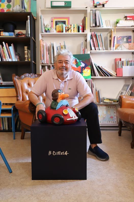 HERVE DI ROSA Sculpture « Bolide grotesque »